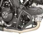 Tn7407 padací rámy Ducati - Scrambler 800 (15-23)/Ducati - Scrambler 400 (16-21), černé