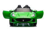 Mamido Elektrické autíčko Maserati GranTurismo Folgore 24V | 480W | 60 kg zelené