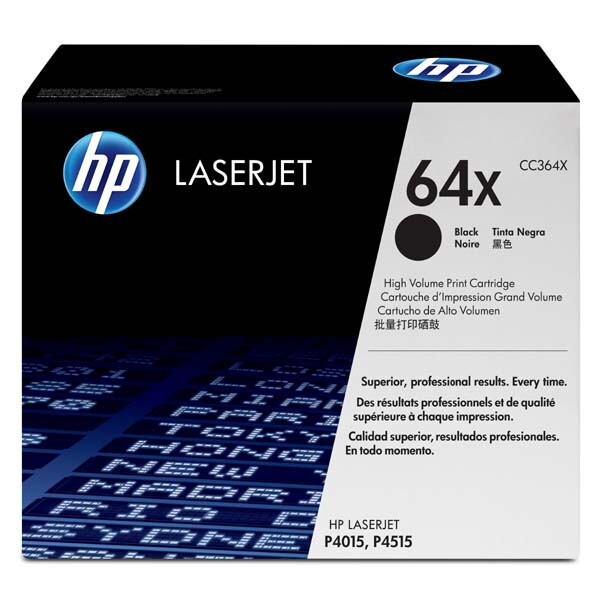 Hewlett-Packard HP CC364X, černý (HP 64X) - originální toner