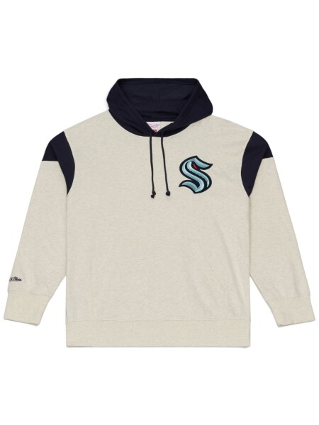 Mitchell & Ness Pánská mikina Seattle Kraken NHL Retro Roots French Terry Hoodie Velikost: 2XL