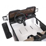 Mamido Elektrické autíčko Extreme Sport 4x4 s proměnlivou velikostí bílé