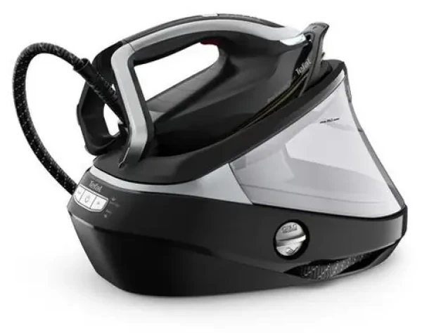 Tefal Pro Express Vision GV9821 černo-stříbrná / Parní žehlicí stanice / 3000 W / 1,2 l nádrž (GV9821)