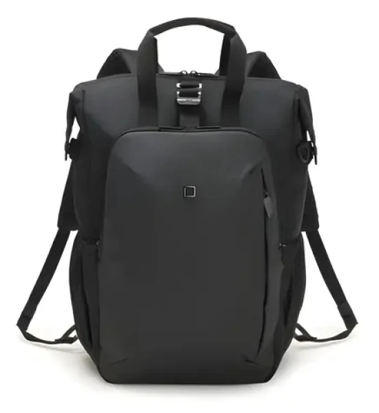 Dicota Eco Backpack Dual GO 13-15,6" černá / Batoh pro notebook / do 15,6" / polyester, recyklovaný PET (D31862-RPET)