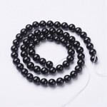Přírodní onyx - ∅ 6 mm - třída A - 1 ks