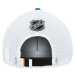 Fanatics Pánská kšiltovka San Jose Sharks NHL Draft 2023 Podium Trucker Adjustable Authentic Pro