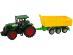 Mamido Traktor s přívěsem 50 cm červený
