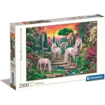 Clementoni PUZZLE Klasičtí zahradní jednorožci