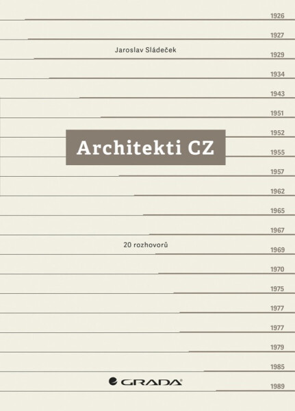 Architekti CZ - Jaroslav Sládeček