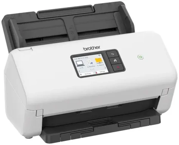 Brother ADS-4500W stolní skener bílá / A4 / 600 dpi / 35 ppm / USB 3.0 / ADF (ADS4500WTF1)