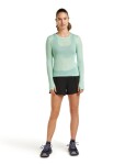 ICEBREAKER Wmns Mer 75 Cool-Lite Featherlight LS Crewe, Mint (vzorek) velikost: S