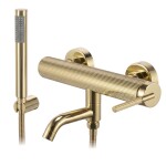 REA - Vanová nástěnná baterie Argon Gold REA-B7805