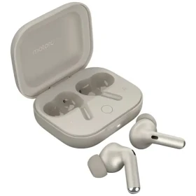 Motorola Moto Buds+ bílá / bezdrátová sluchátka s mikrofonem / Bluetooth / ANC (PG38C05742)