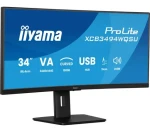 34" IIYAMA Prolite XCB3494WQSU-B1 černá / VA / 3440x1440 / 21:9 / 0.4ms / 3000:1 / 350cd / HDMI+DP / repro (XCB3494WQSU-B1)