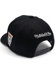 Mitchell & Ness Pánská kšiltovka Miami Dolphins NFL Black Out Sidepatch Classic Red Stretch-Snap