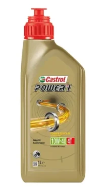 Castrol MOTO POWER 1 4T 10W-40 1l / Polosyntetický motorový olej (4008177072116)