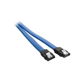 CableMod ModMesh SATA 3 Kabel 30cm - světle modrá (CM-CAB-SATA-N30KLB-R)