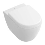 VILLEROY & BOCH - Subway 2.0 Závěsné kompaktní WC, DirectFlush, alpská bílá 5606R001