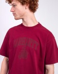 Carhartt WIP S/S Faded Pond Corps T-Shirt Marsala heavy stone wash L
