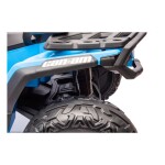 Mamido Dětská elektrická čtyřkolka Can-Am Outlander ATV 4x200W modrá
