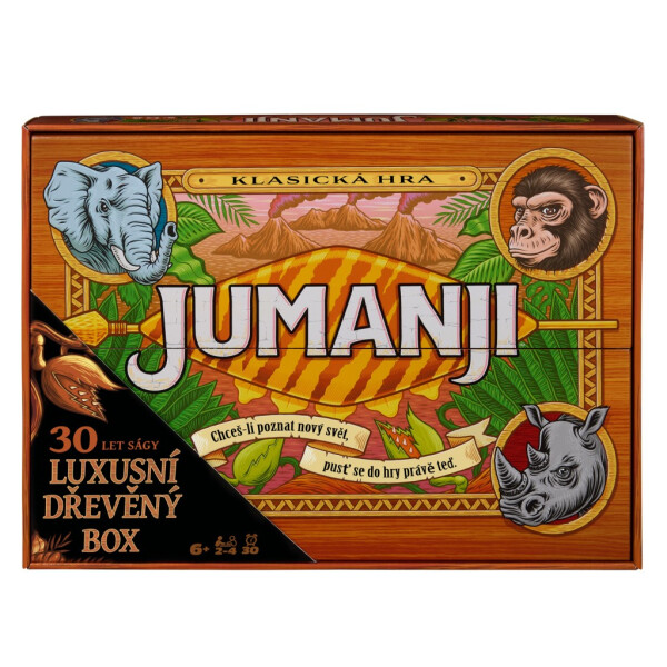 Společenská hra Jumanji dřevěná edice - Spin Master games