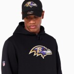 New Era Pánská mikina Baltimore Ravens NFL Logo Hoodie Sweatshirt Velikost: M
