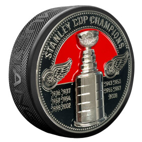 Mustang Puk Detroit Red Wings NHL Ultra 3D Stanley Cup Medallion