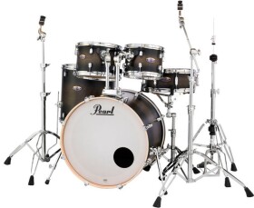 Pearl DMP Decade Satin Black Burst Studio Set