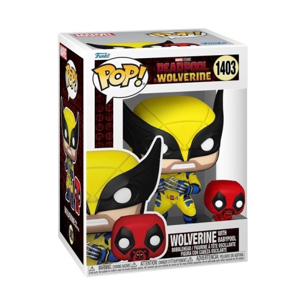 Funko POP &amp; Buddy: Deadpool &amp; Wolverine - Wolverine with Babypool