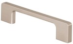 Siro Nábytková úchytka 2027 rozteč: 128mm nikl broušený (S14154)