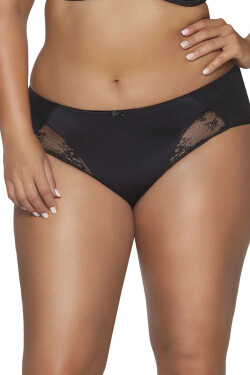 Dámské brazilky 2110/b Azalea black - AVA černá 3XL