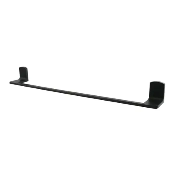 Spirella TAKU nástěnný držák na ručníky 60 cm matná černá / ocel (7610583210869)