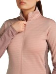 ICEBREAKER Wmns 300 RealFleece Descender LS Zip, Summit/Blush/Cb (vzorek) velikost: S
