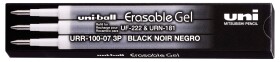 UNI Náhradní náplň pro gumovací pero 0,7 mm black 3 ks