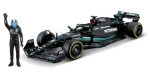 Bburago RACE Formule F1 s figurkou jezdce - Mercedes-AMG W14 E Performance (2023) #63 Russell