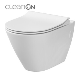 GEBERIT DuofixBasic s bílým tlačítkem DELTA21 + WC CERSANIT CLEANON CITY 458.103.00.2 21BI CI1