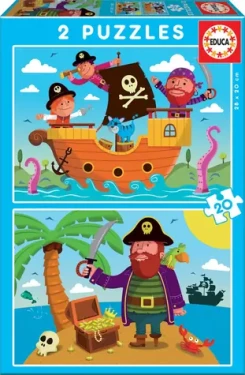 EDUCA Puzzle Piráti