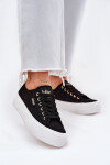 Dámské Tenisky S Krajkou Lee Cooper LCW-25-31-3439L Černé 39