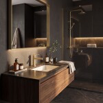 REA - Koupelnová baterie Grace Brush Gold REA-B8932