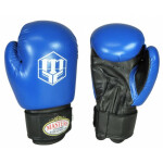 Boxerské rukavice MASTERS - RPU-2A 01152-0302 černá/červená + 6 uncí