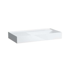 Laufen - Kartell Umyvadlo 90x46 cm, SaphirKeramik, s LCC, bílá H8103394001121