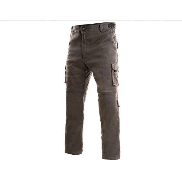 CXS Kalhoty VENATOR pánské pasové kapsáče odnímatelné nohavice khaki vel. 52 khaki