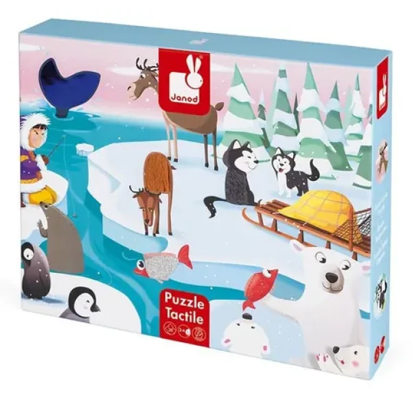 JANOD Hmatové puzzle Život na ledě