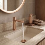 REA - Umyvadlová baterie Logan Brush Copper REA-B6696