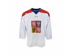Nový dres české hokejové reprezentace 2025/2026 CCM Fandres replica - bílý Velikost: golmanský L