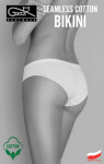 Dámské kalhotky Gatta Seamless Cotton Bikini 41640 bílá L