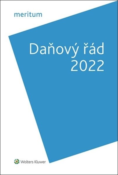 Meritum Daňový řád 2022