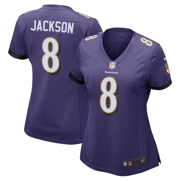 Nike Dámský dres Baltimore Ravens NFL Lamar Jackson #8 Game Velikost: XL