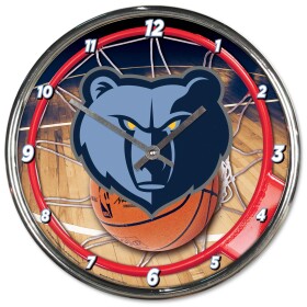 Hodiny Memphis Grizzlies NBA WinCraft Chrome