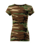 Camo Pure tričko dámské camouflage brown XL