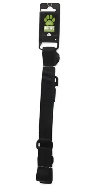 ACTIVE DOG Vodítko Bungee Neoprene L černé / Neopren, nylon / Šířka 2,5 cm, délka 120 cm (0904-90461)